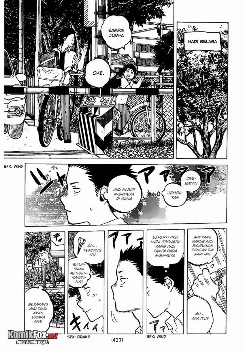 Koe No Katachi Chapter 29 Halaman 16