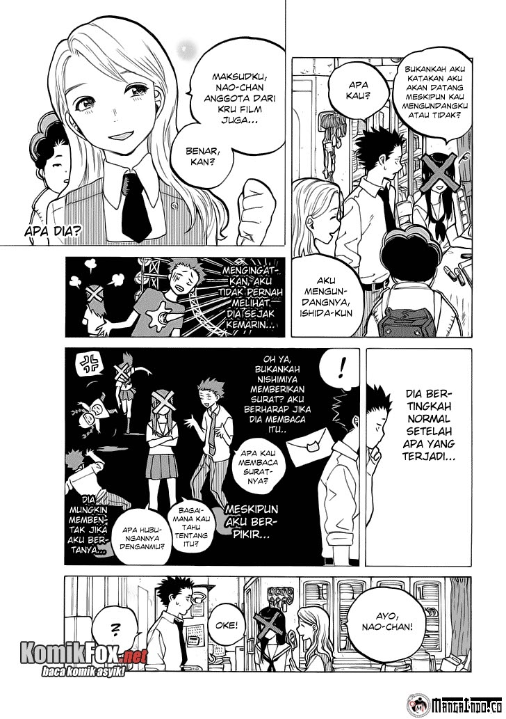 Koe No Katachi Chapter 33 Halaman 12