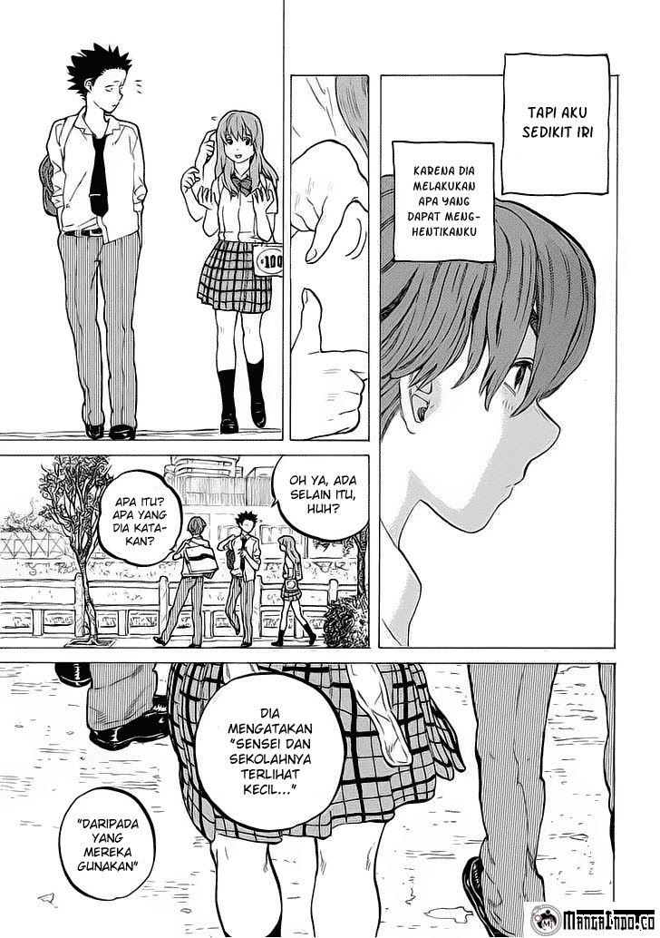 Koe No Katachi Chapter 35 Halaman 21