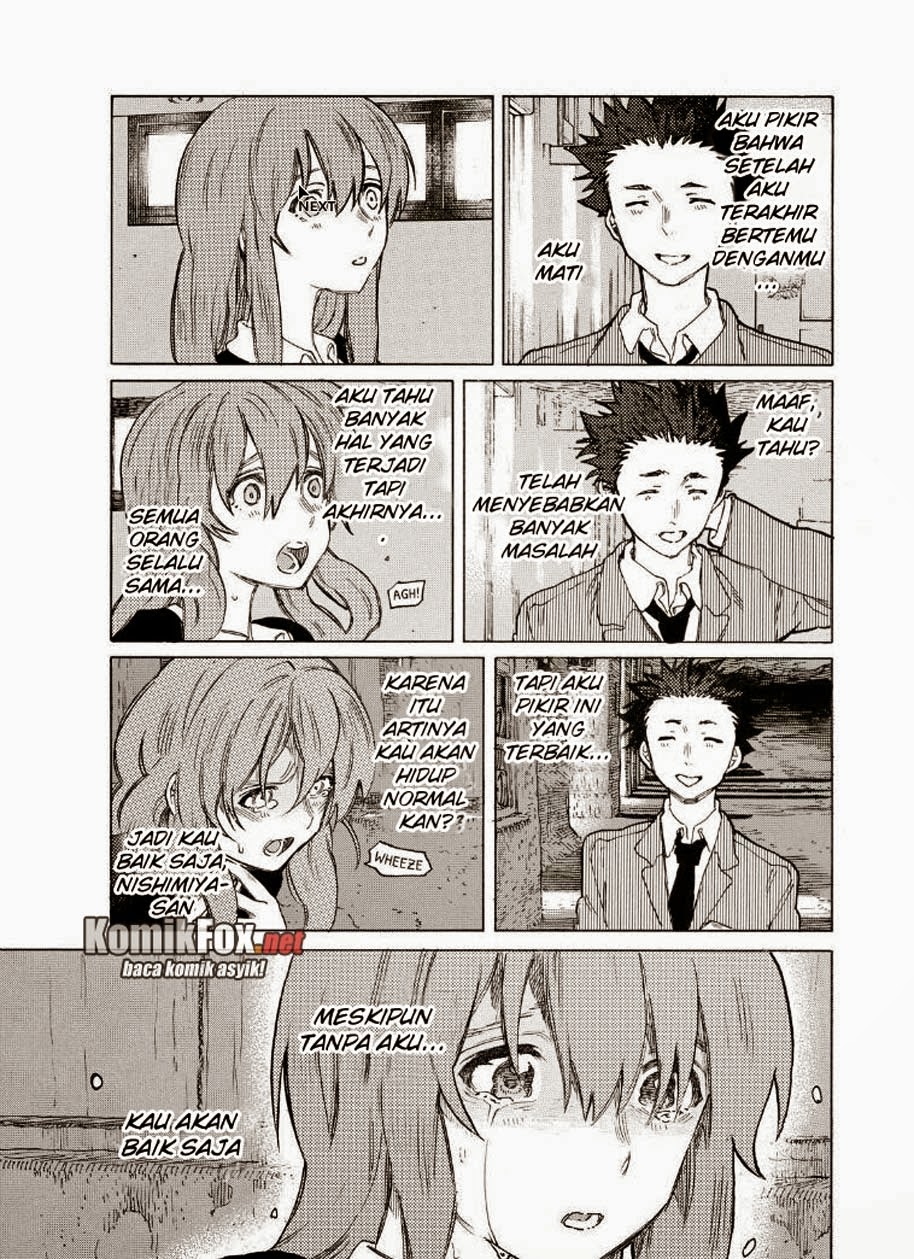 Koe No Katachi Chapter 51 Halaman 16