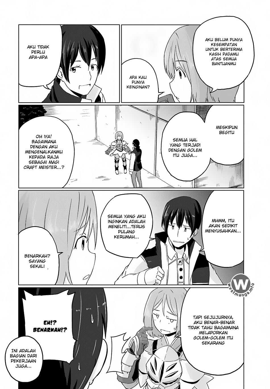 Magi Craft Meister Chapter 6 Halaman 35