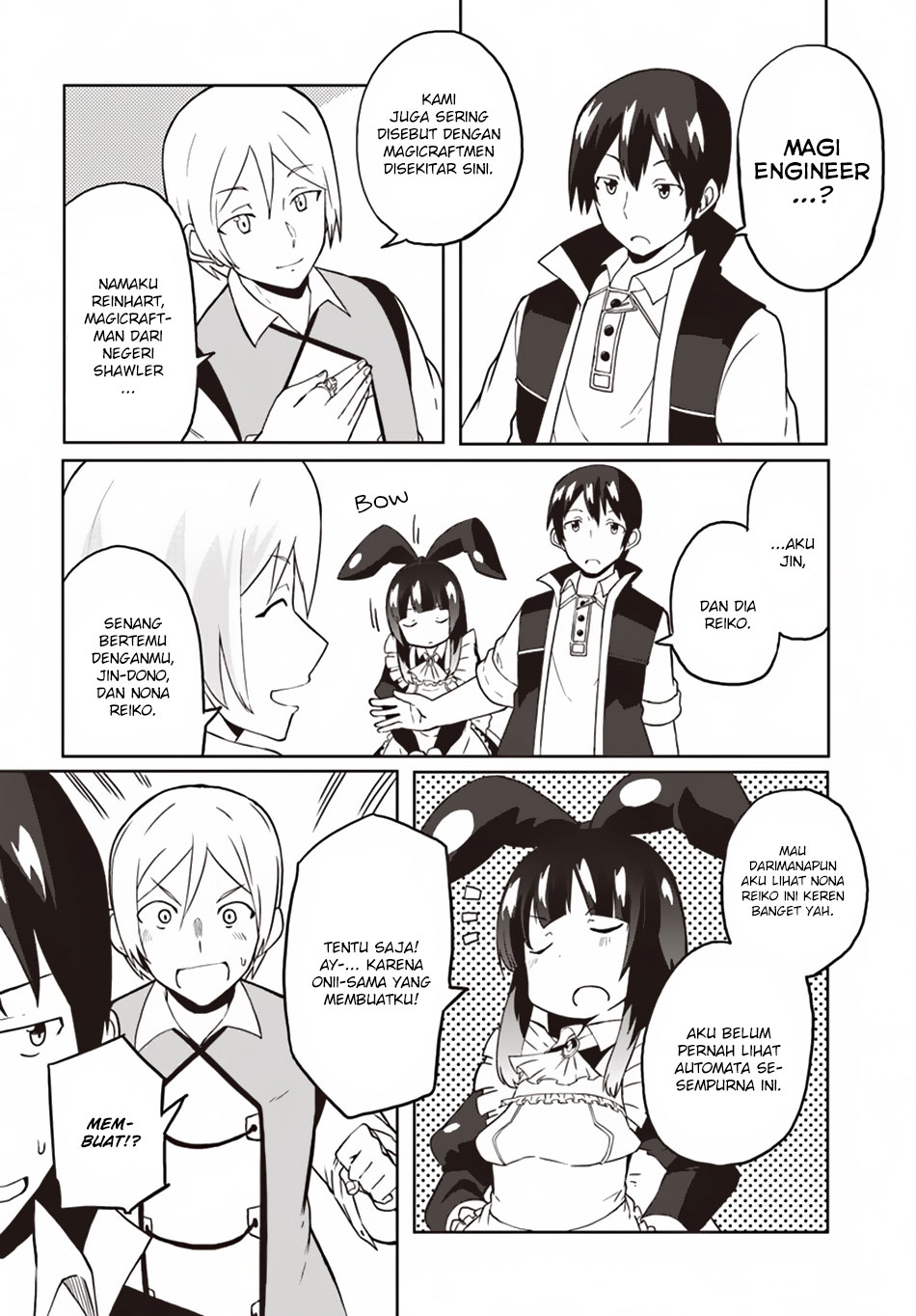 Magi Craft Meister Chapter 21 Halaman 13