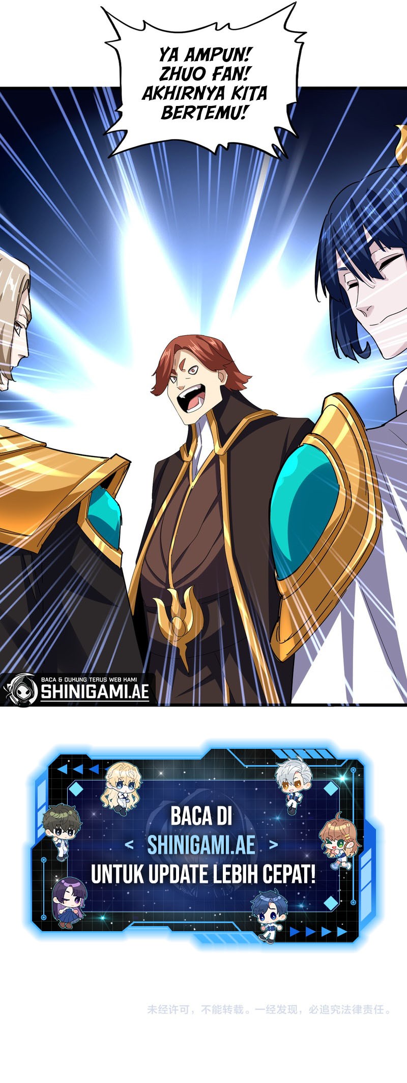 Magic Emperor Chapter 605 Halaman 8