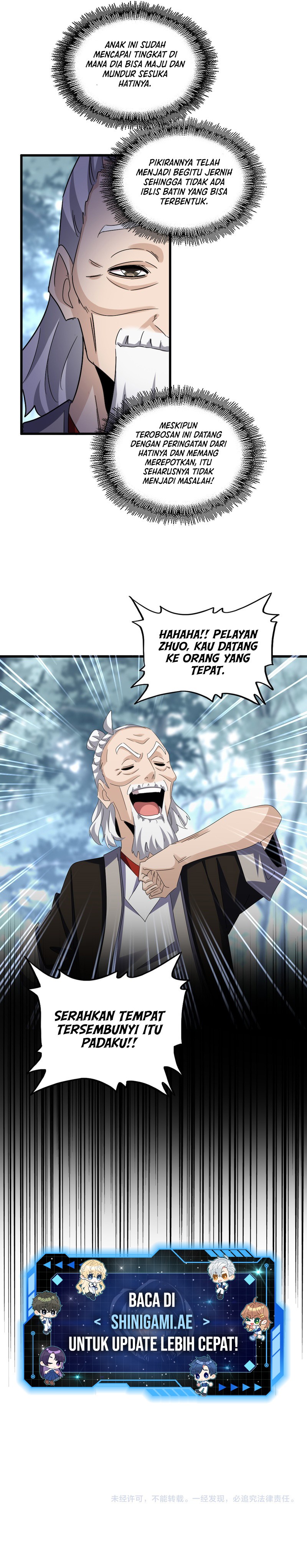 Magic Emperor Chapter 606 Halaman 9