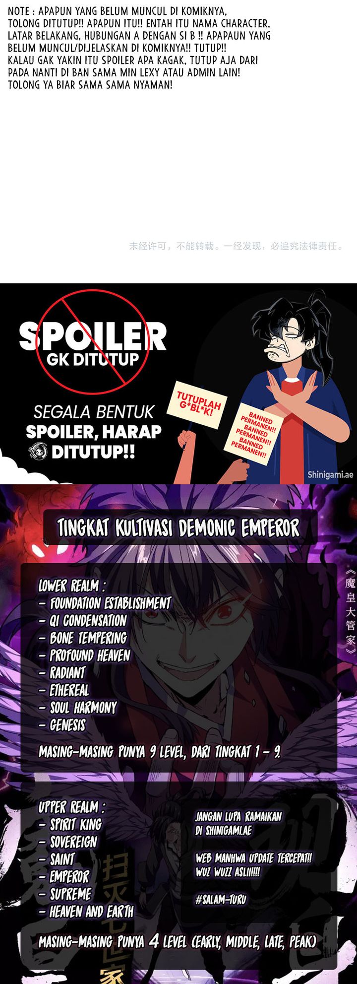 Magic Emperor Chapter 652 Halaman 9