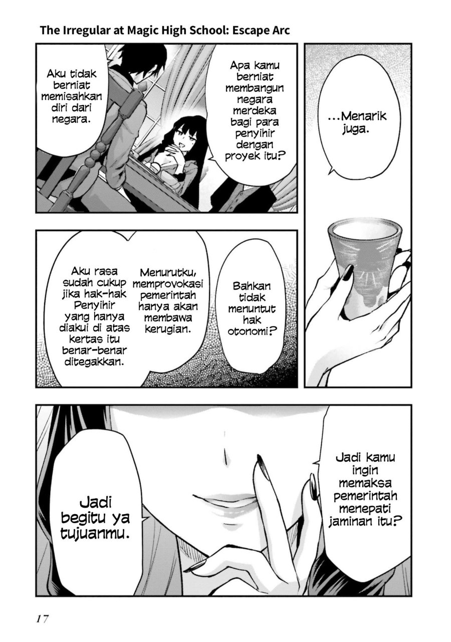 Mahouka Koukou No Rettousei Escape Hen Chapter 1 Halaman 17