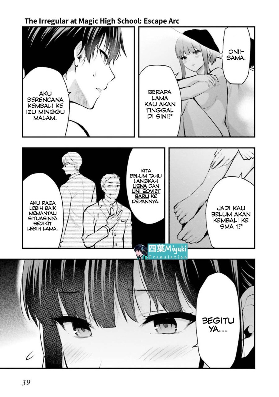 Mahouka Koukou No Rettousei Escape Hen Chapter 6 Halaman 15