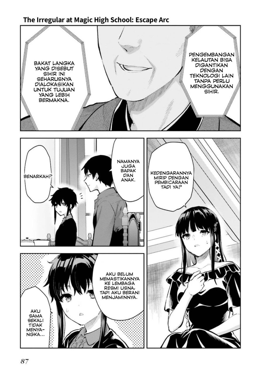 Mahouka Koukou No Rettousei Escape Hen Chapter 8 Halaman 19