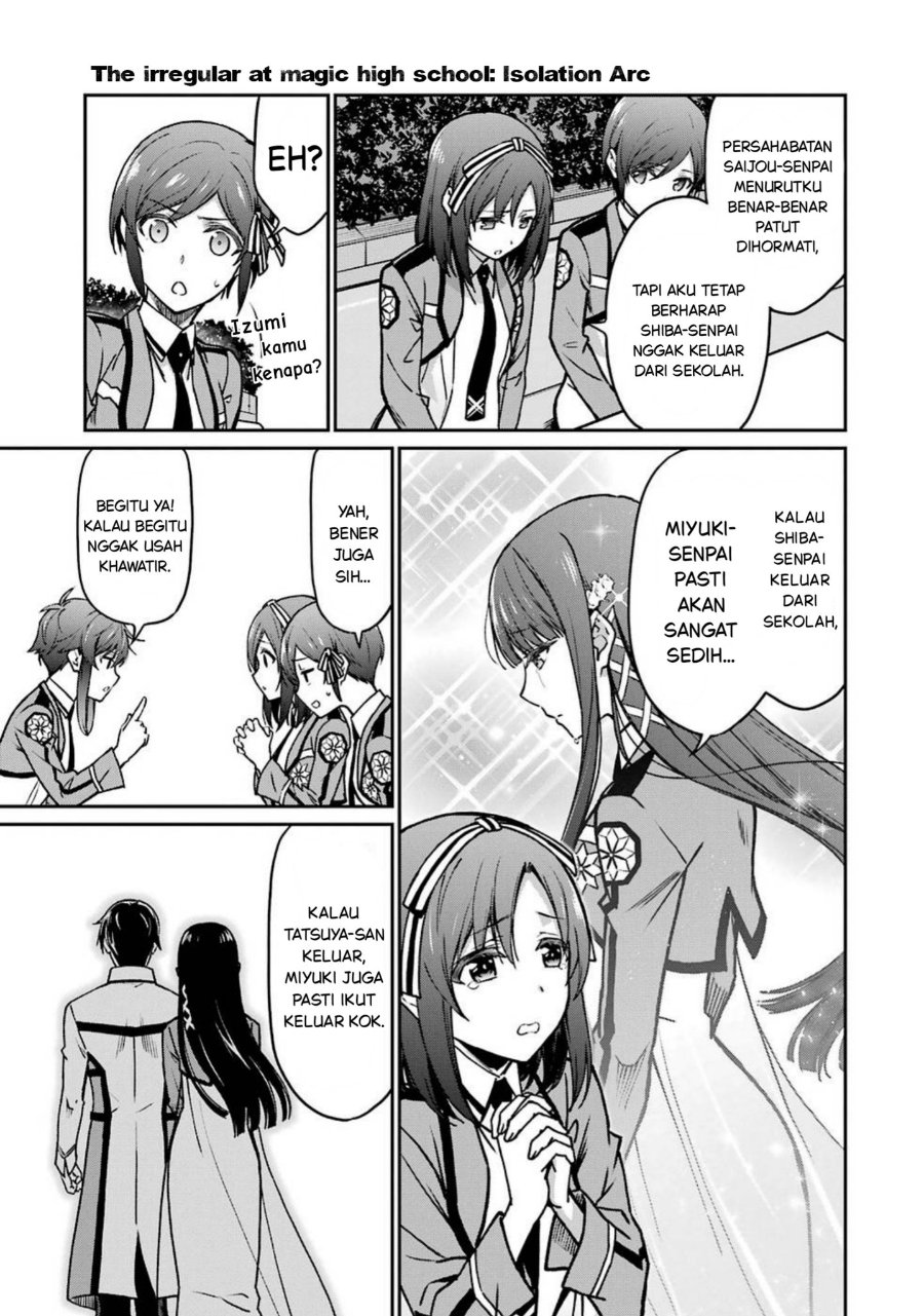 Mahouka Koukou No Rettouse Koritsu Hen Chapter 7 Halaman 9