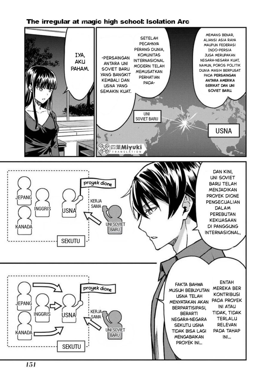 Mahouka Koukou No Rettouse Koritsu Hen Chapter 7 Halaman 19