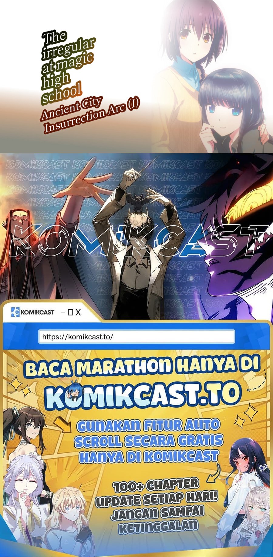 Mahouka Koukou No Rettousei Nama Koto Nairan Hen Chapter 13 Halaman 22