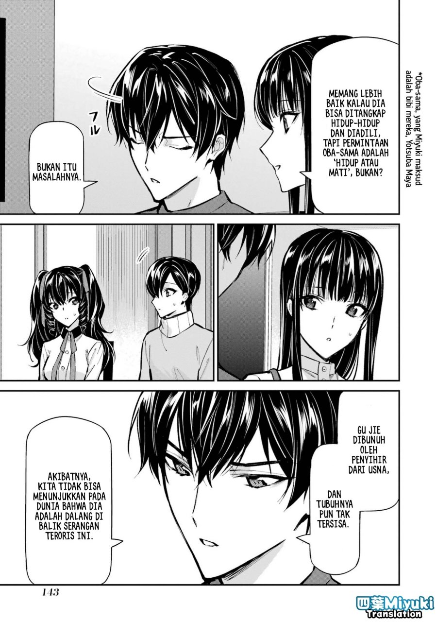 Mahouka Koukou No Rettousei Shizoku Kaigi Hen Chapter 50 Halaman 15