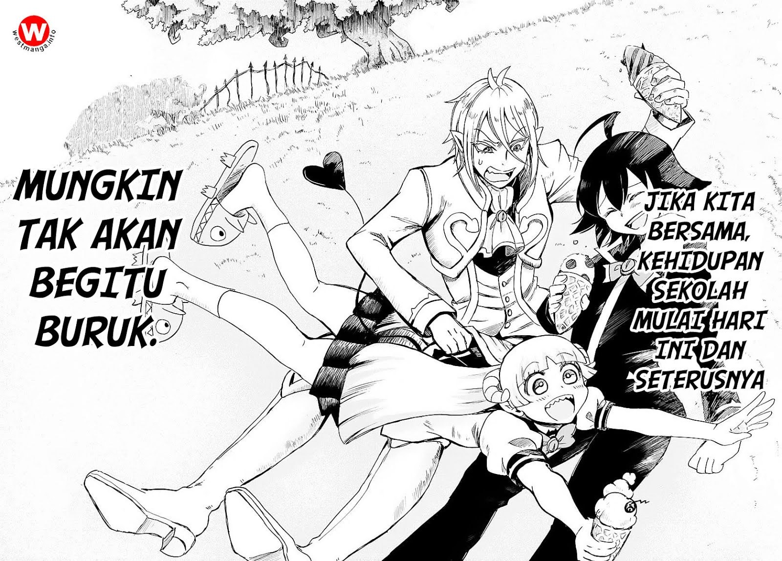 Mairimashita Iruma Kun Chapter 4 Halaman 17