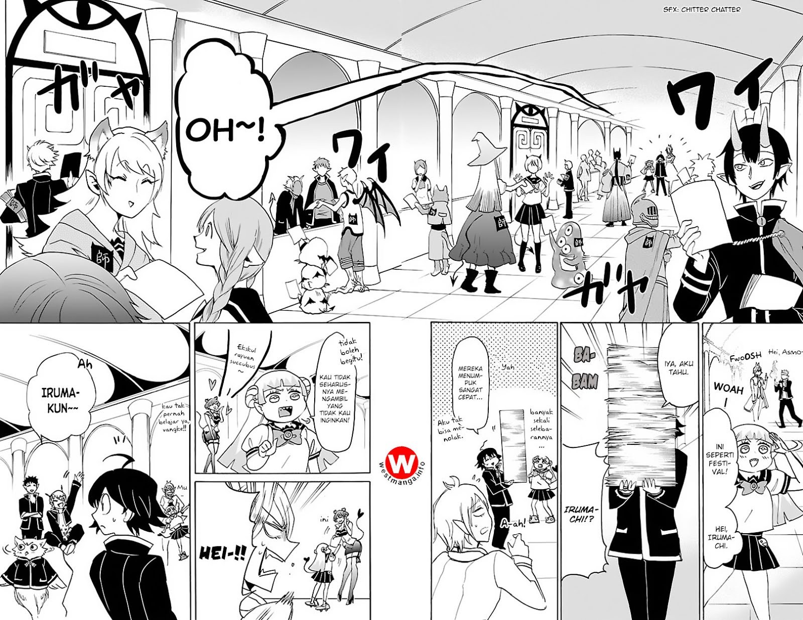 Mairimashita Iruma Kun Chapter 19 Halaman 13