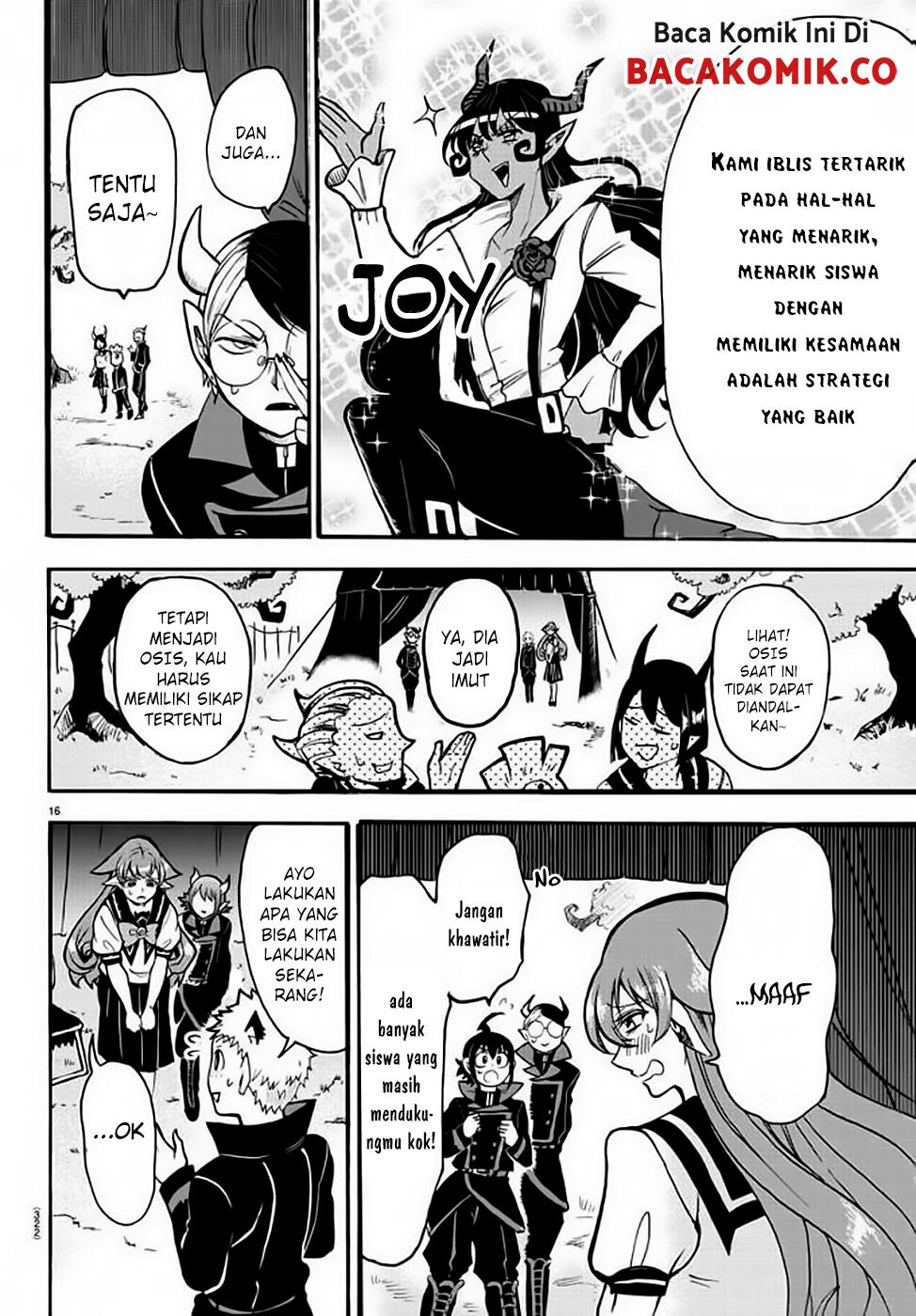 Mairimashita Iruma Kun Chapter 50 Halaman 17