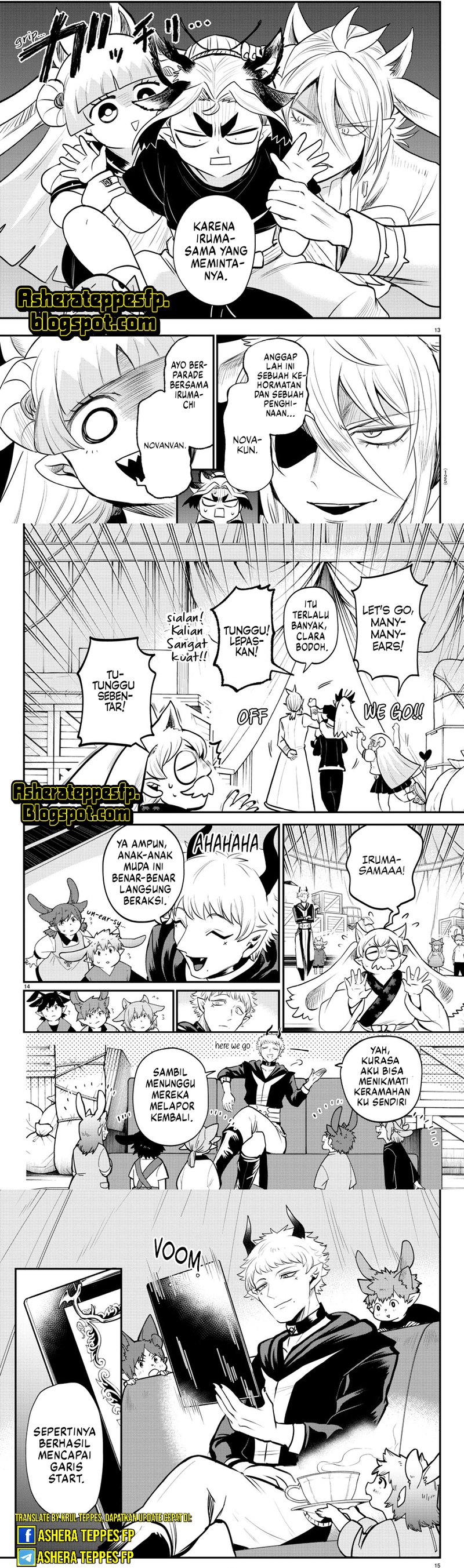 Mairimashita Iruma Kun Chapter 354 Halaman 10