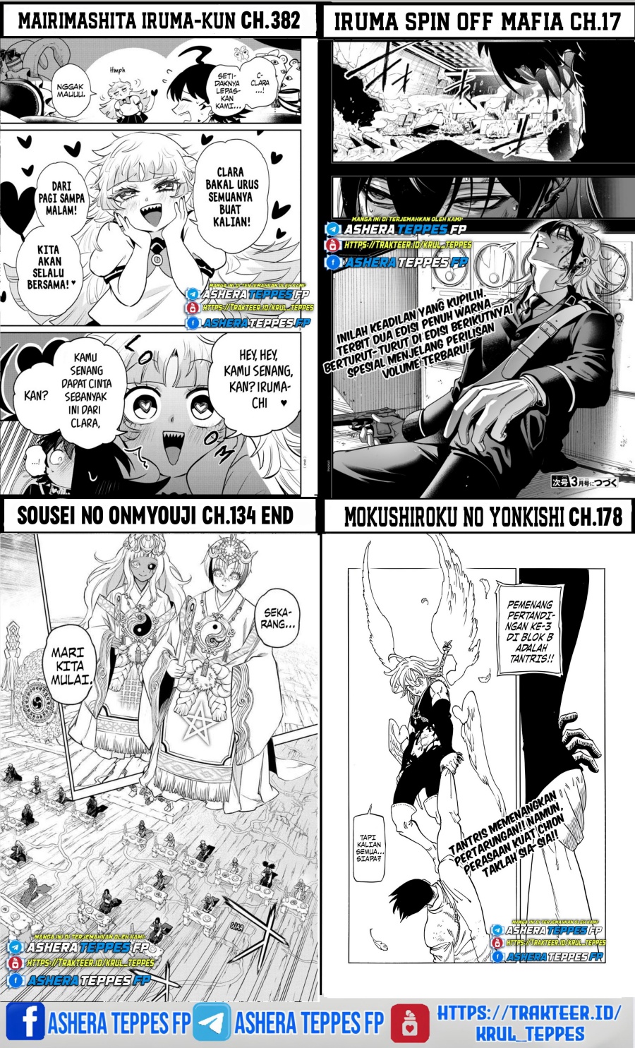 Mairimashita Iruma Kun Chapter 374 Halaman 23