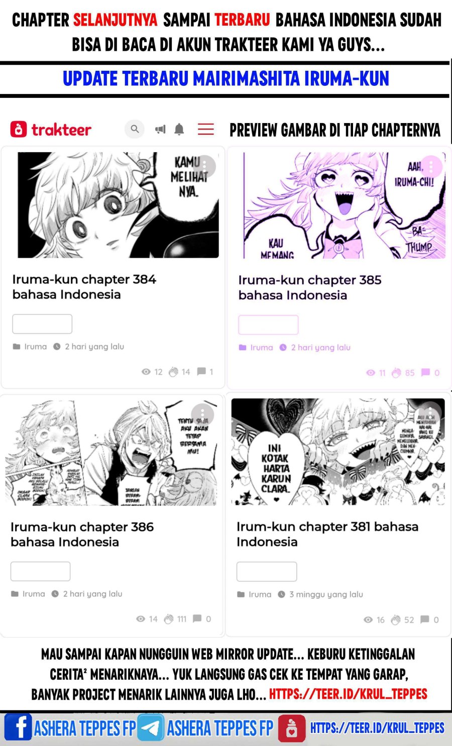 Mairimashita Iruma Kun Chapter 379 Halaman 21