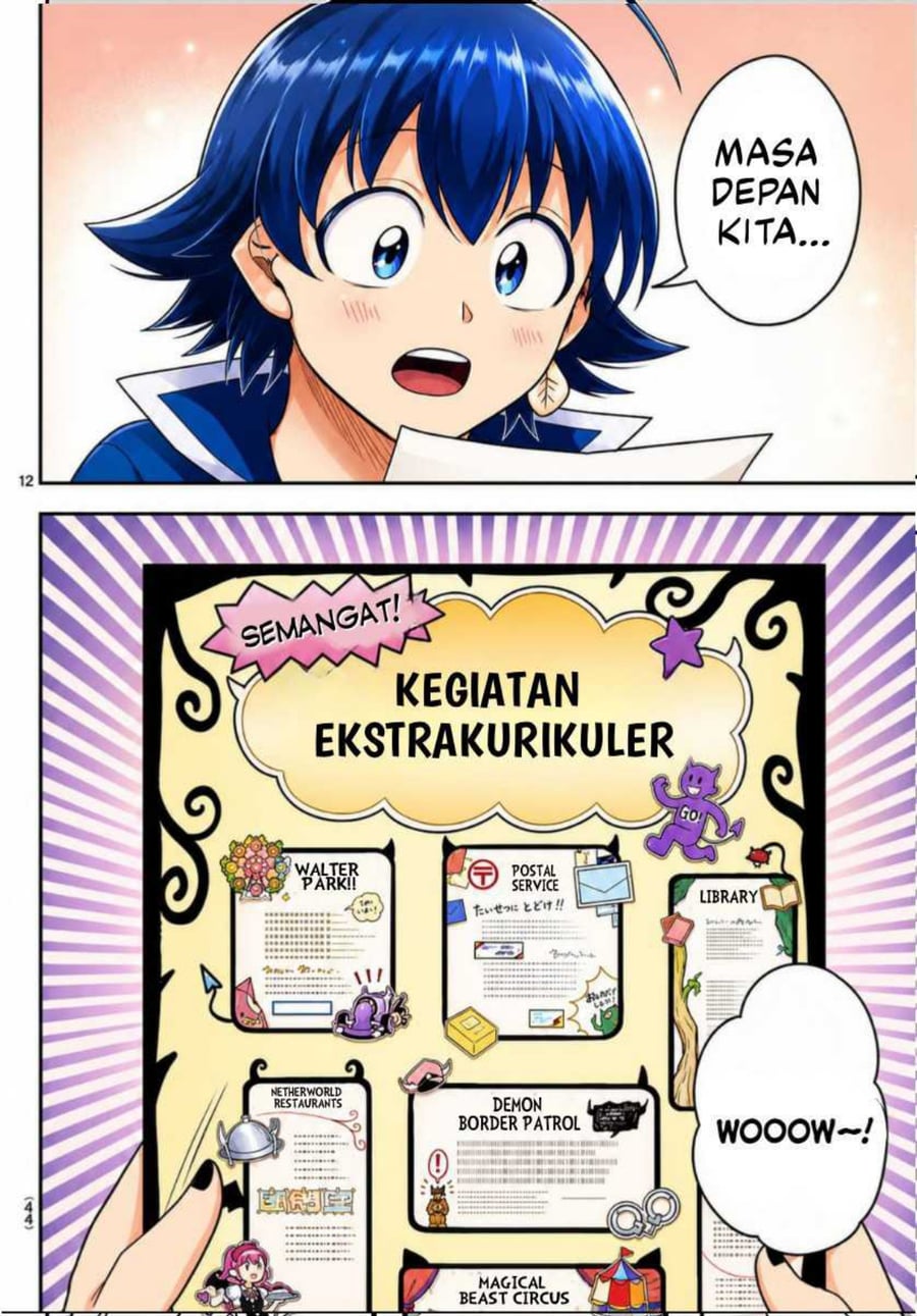Mairimashita Iruma Kun Chapter 444 Halaman 12