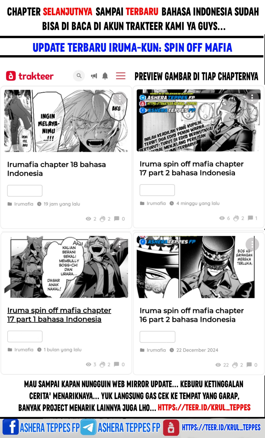 Mairimashita Iruma Kun If Episode Of Mafia Chapter 15 Halaman 47
