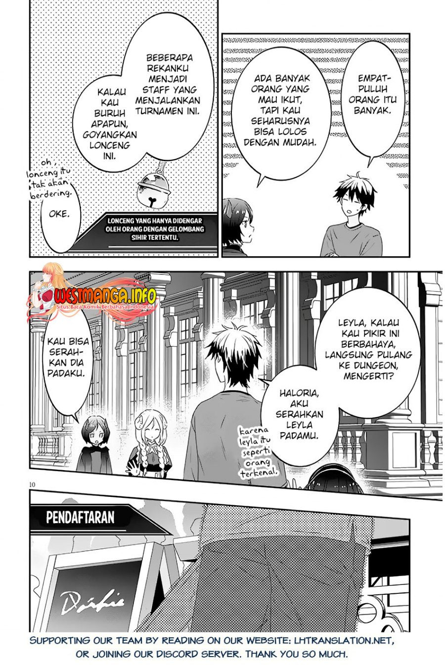 Maou Ni Natte Node Dungeon Tsukutte Jingai Musume To Honobono Suru Chapter 59.1 Halaman 12