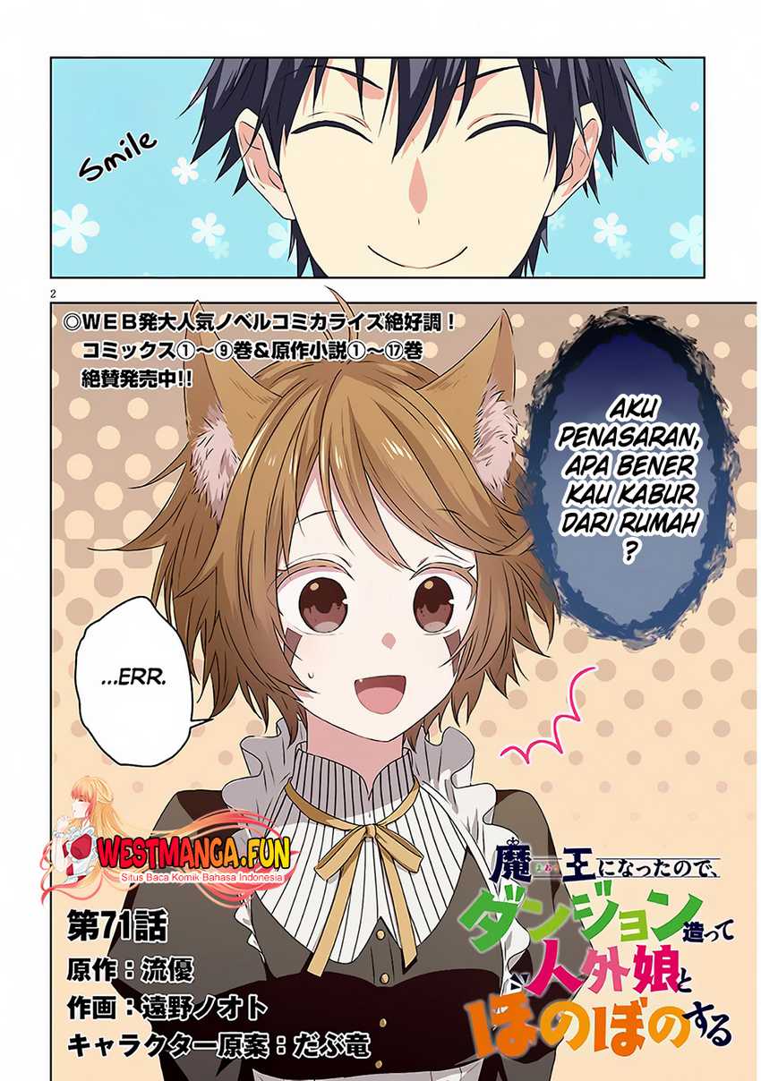 Maou Ni Natte Node Dungeon Tsukutte Jingai Musume To Honobono Suru Chapter 71.1 Halaman 5