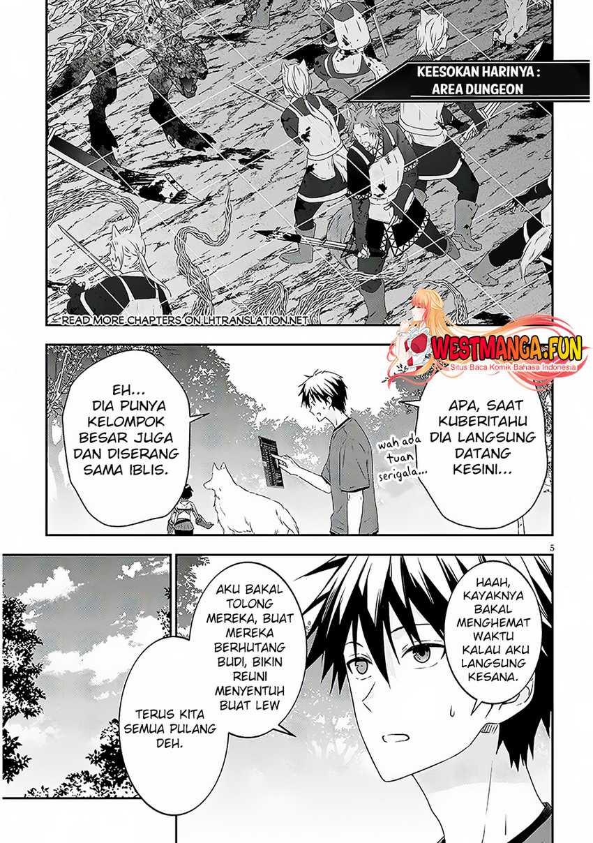 Maou Ni Natte Node Dungeon Tsukutte Jingai Musume To Honobono Suru Chapter 71.1 Halaman 8