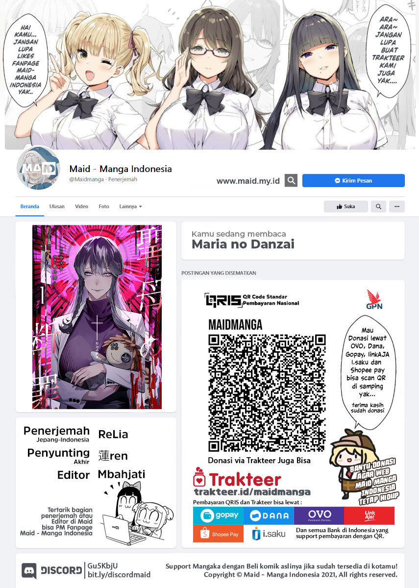 Maria No Danzai Chapter 8 Halaman 2