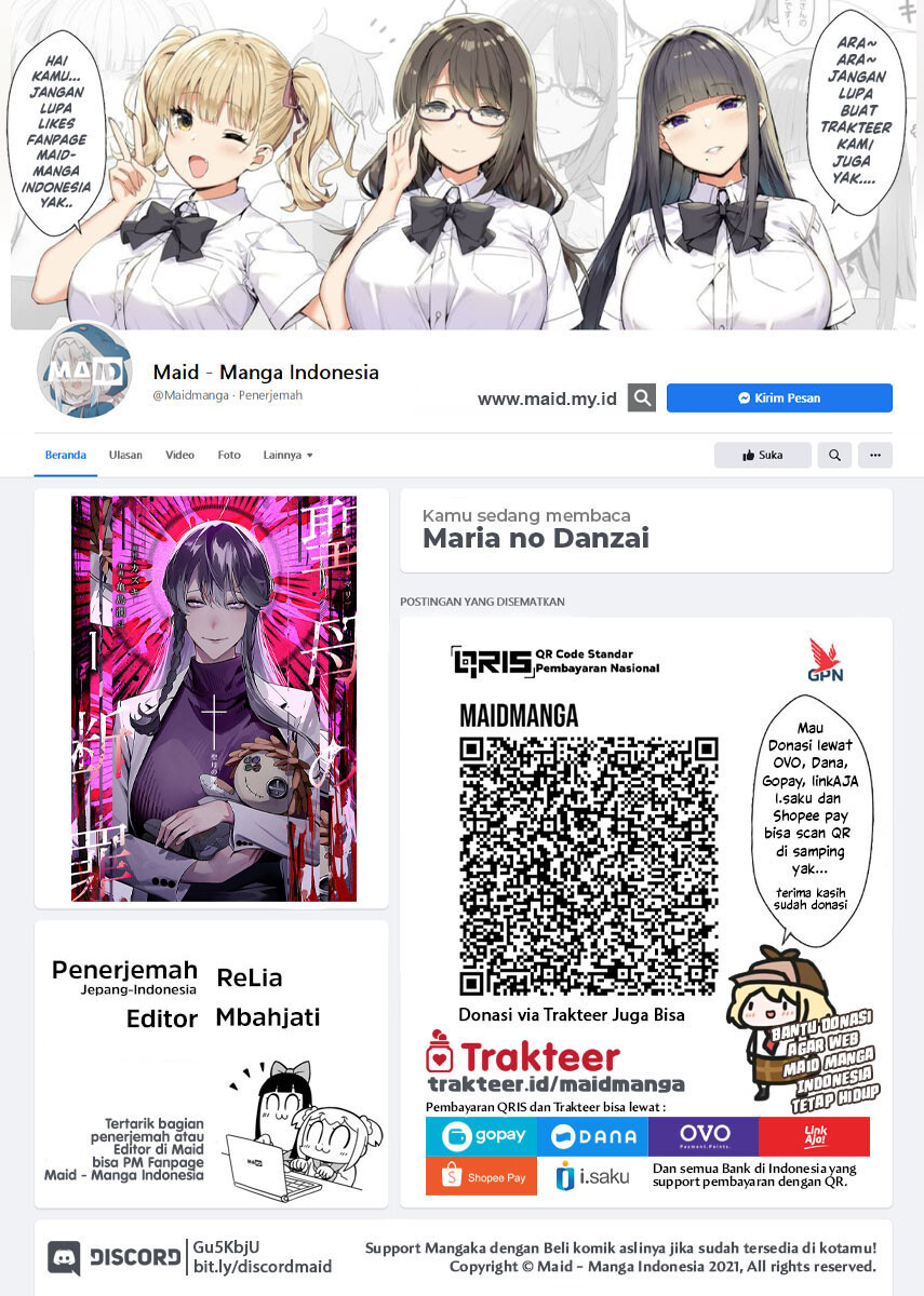 Maria No Danzai Chapter 10 Halaman 2