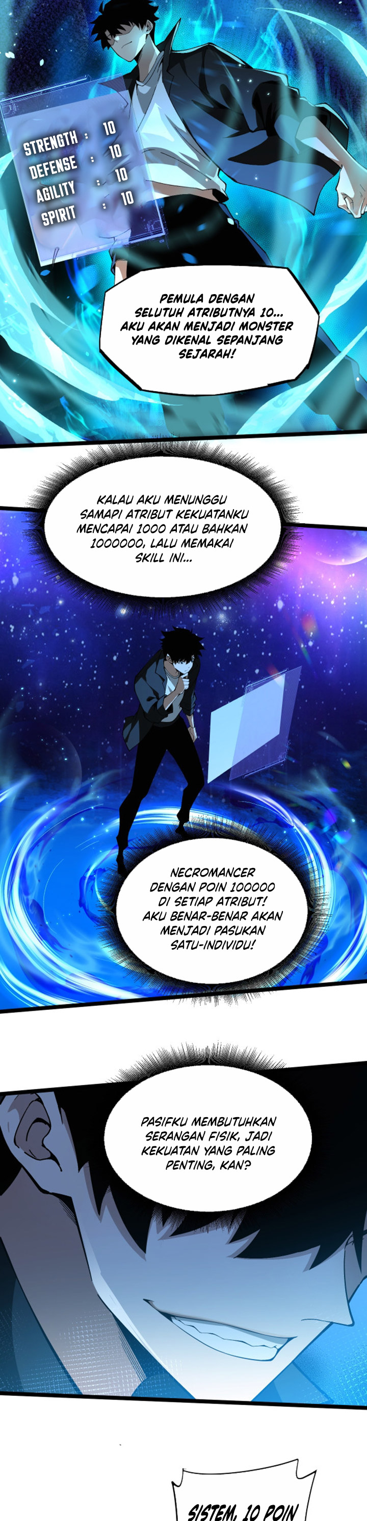 Maxed Strength Necromancer Chapter 1 Halaman 18