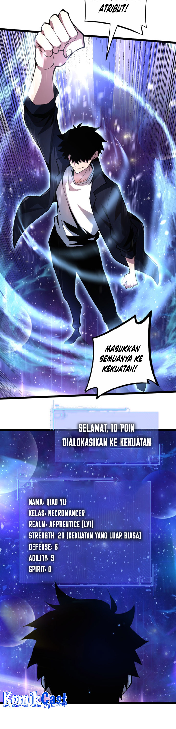 Maxed Strength Necromancer Chapter 1 Halaman 19