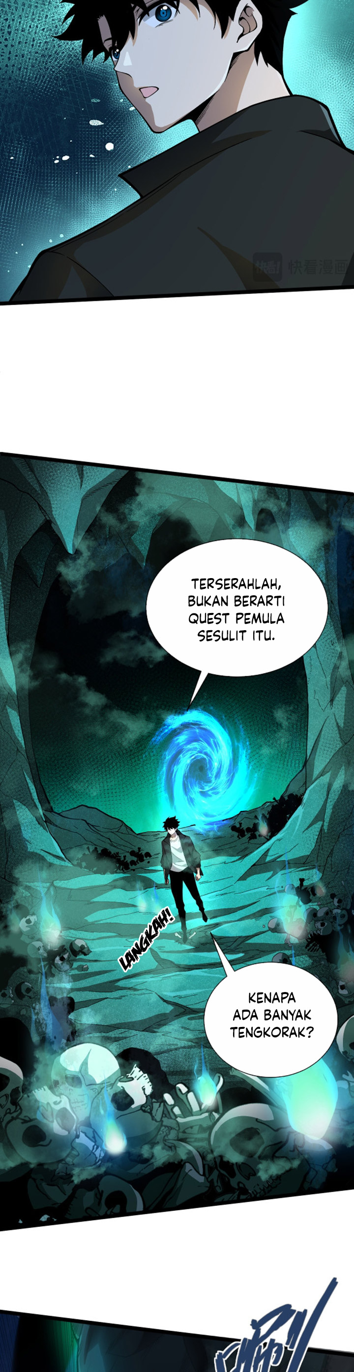 Maxed Strength Necromancer Chapter 1 Halaman 28