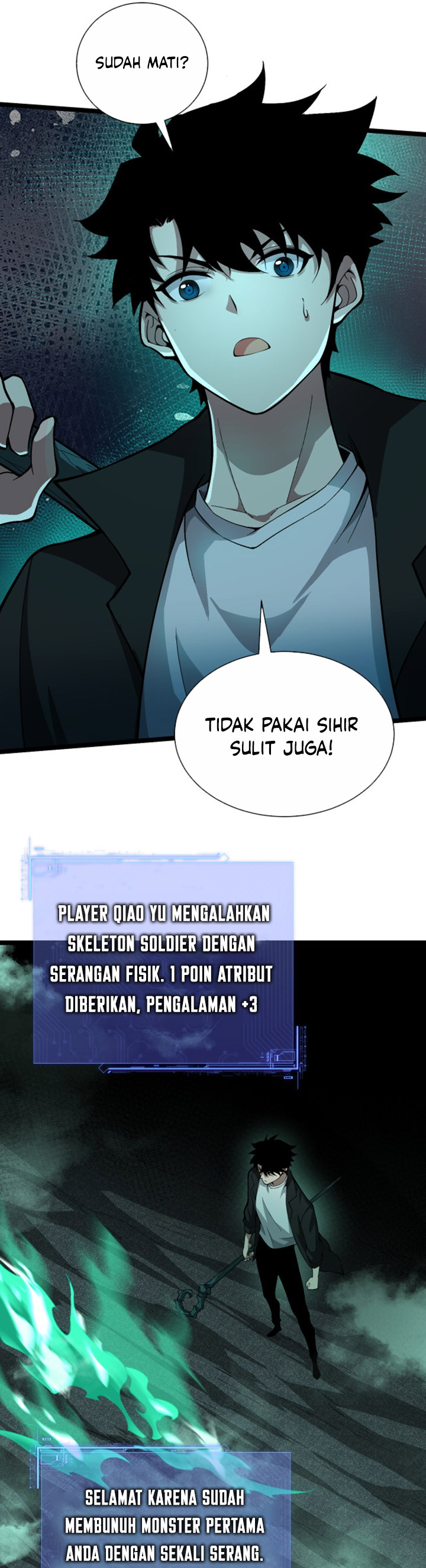 Maxed Strength Necromancer Chapter 1 Halaman 32