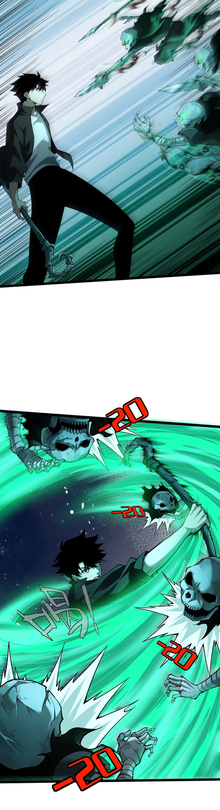 Maxed Strength Necromancer Chapter 1 Halaman 37
