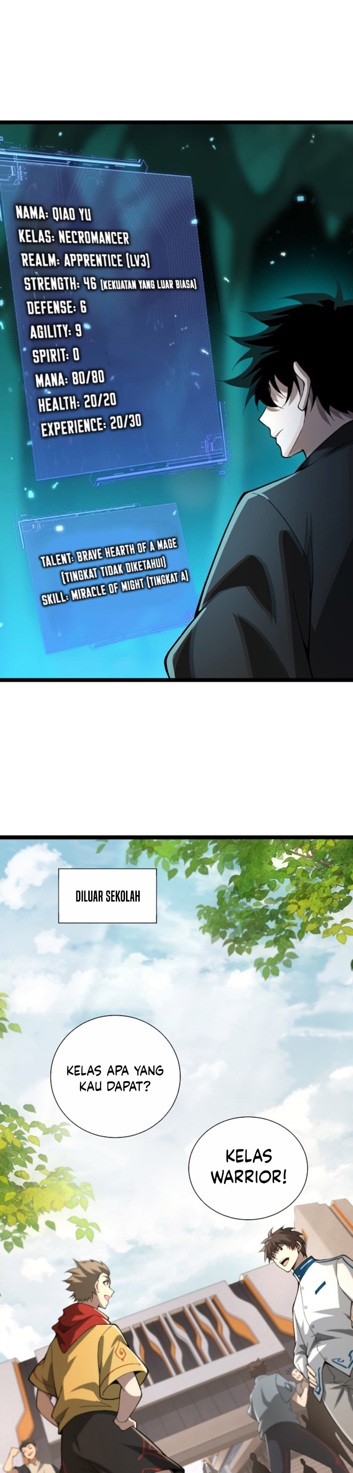 Maxed Strength Necromancer Chapter 1 Halaman 56