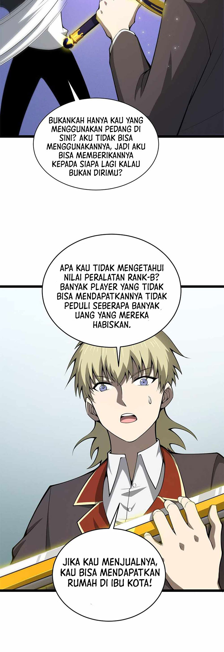 Maxed Strength Necromancer Chapter 6 Halaman 27