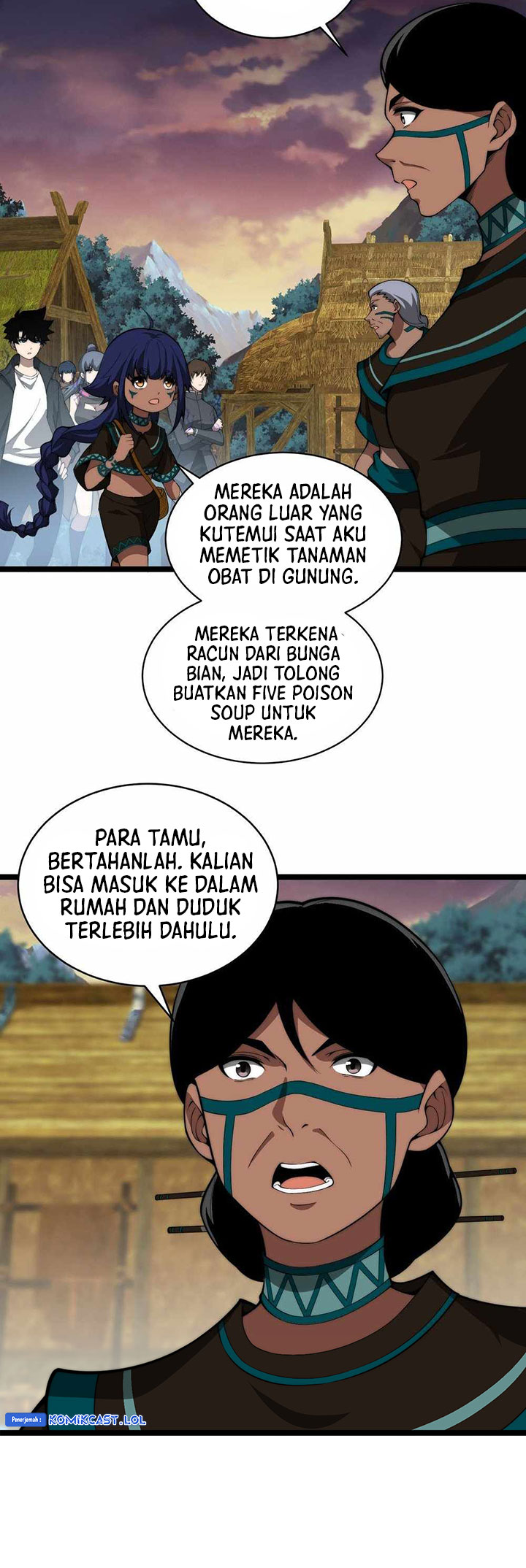 Maxed Strength Necromancer Chapter 8 Halaman 35