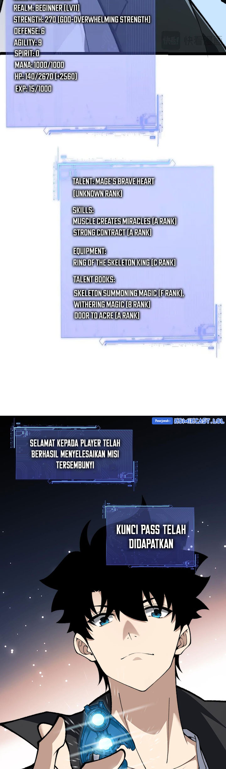 Maxed Strength Necromancer Chapter 15 Halaman 25