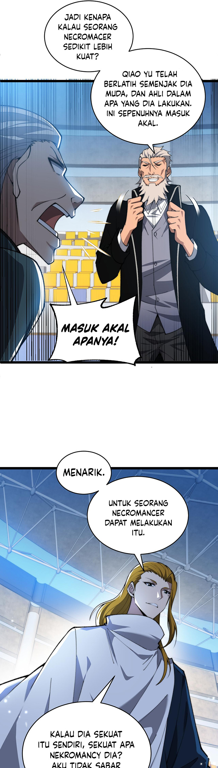 Maxed Strength Necromancer Chapter 18 Halaman 22