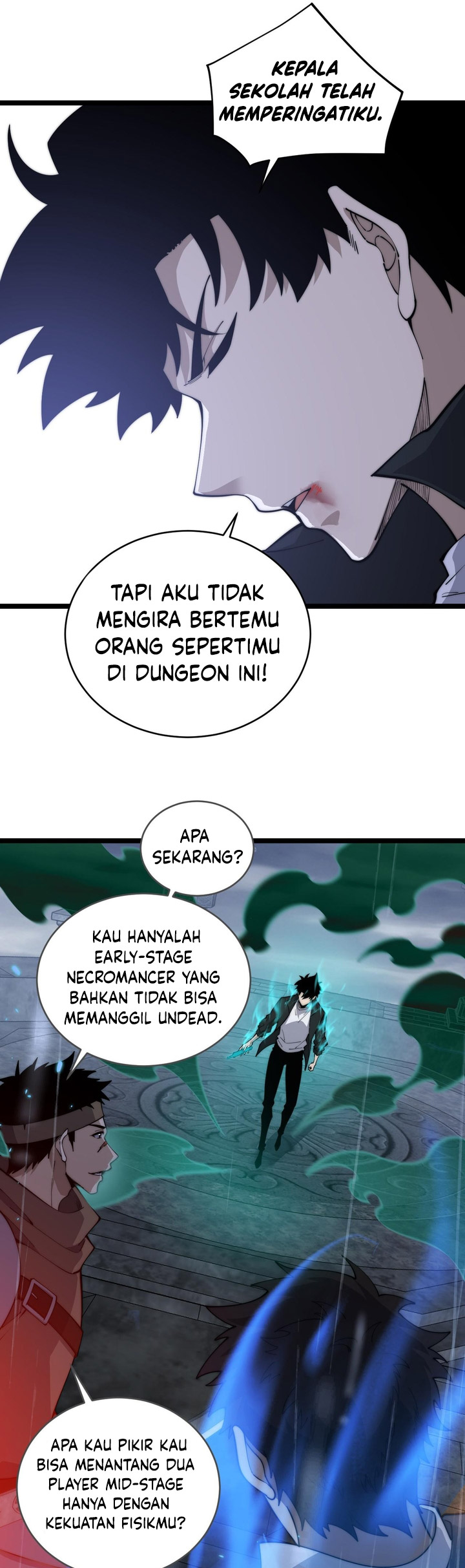 Maxed Strength Necromancer Chapter 33 Halaman 22