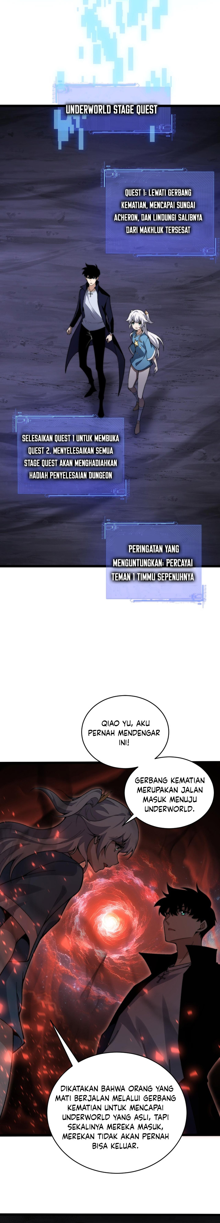 Maxed Strength Necromancer Chapter 43 Halaman 21