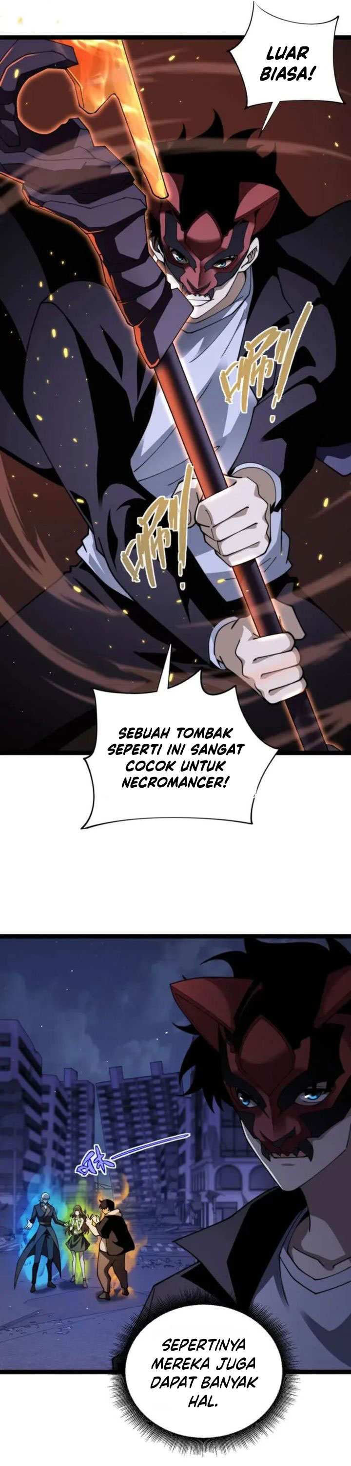 Maxed Strength Necromancer Chapter 104 Halaman 32