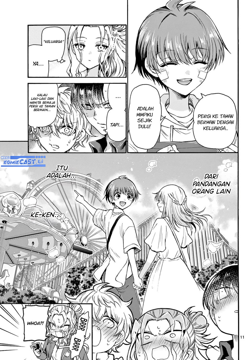 Mikadono Sanshimai Wa Angai Choroi Chapter 33 Halaman 12