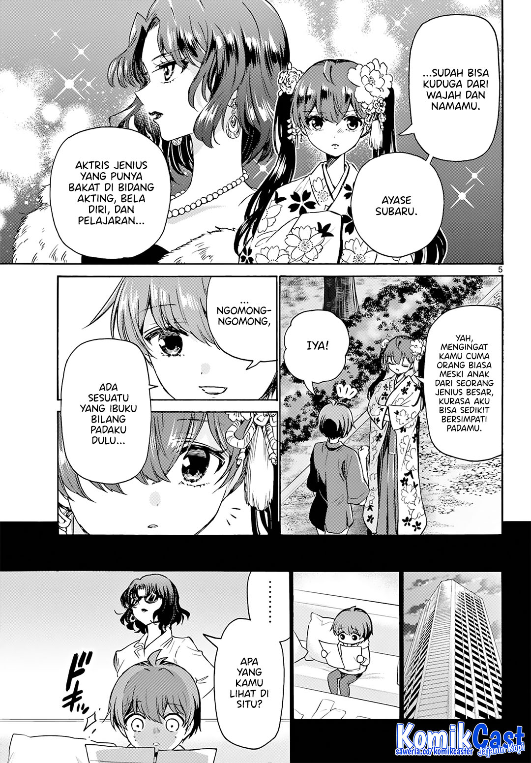 Mikadono Sanshimai Wa Angai Choroi Chapter 46 Halaman 6