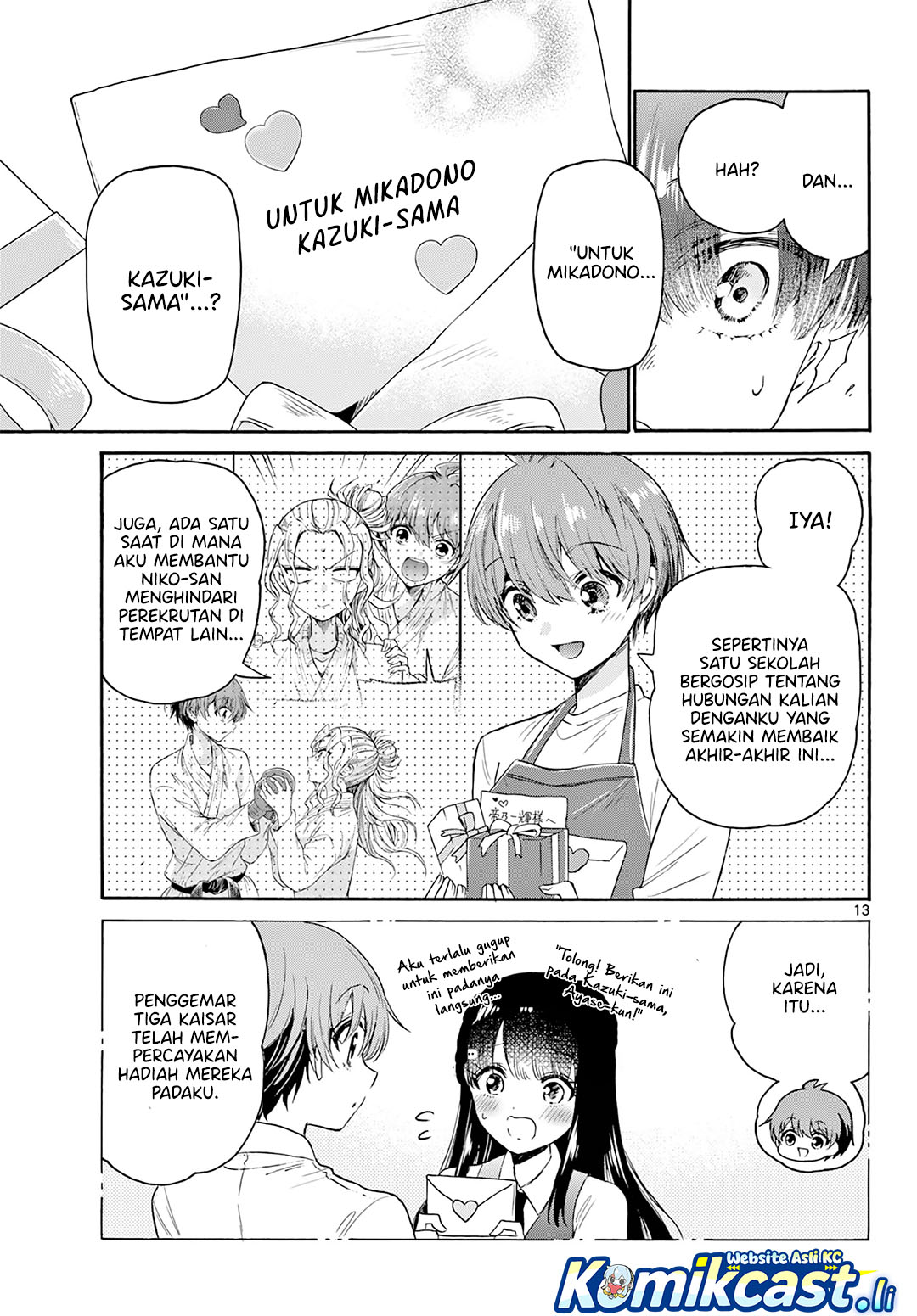 Mikadono Sanshimai Wa Angai Choroi Chapter 68 Halaman 14