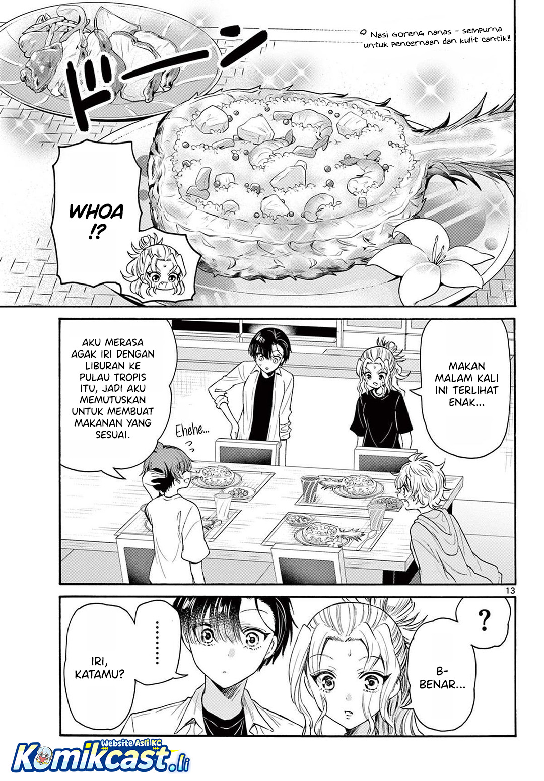 Mikadono Sanshimai Wa Angai Choroi Chapter 77 Halaman 14