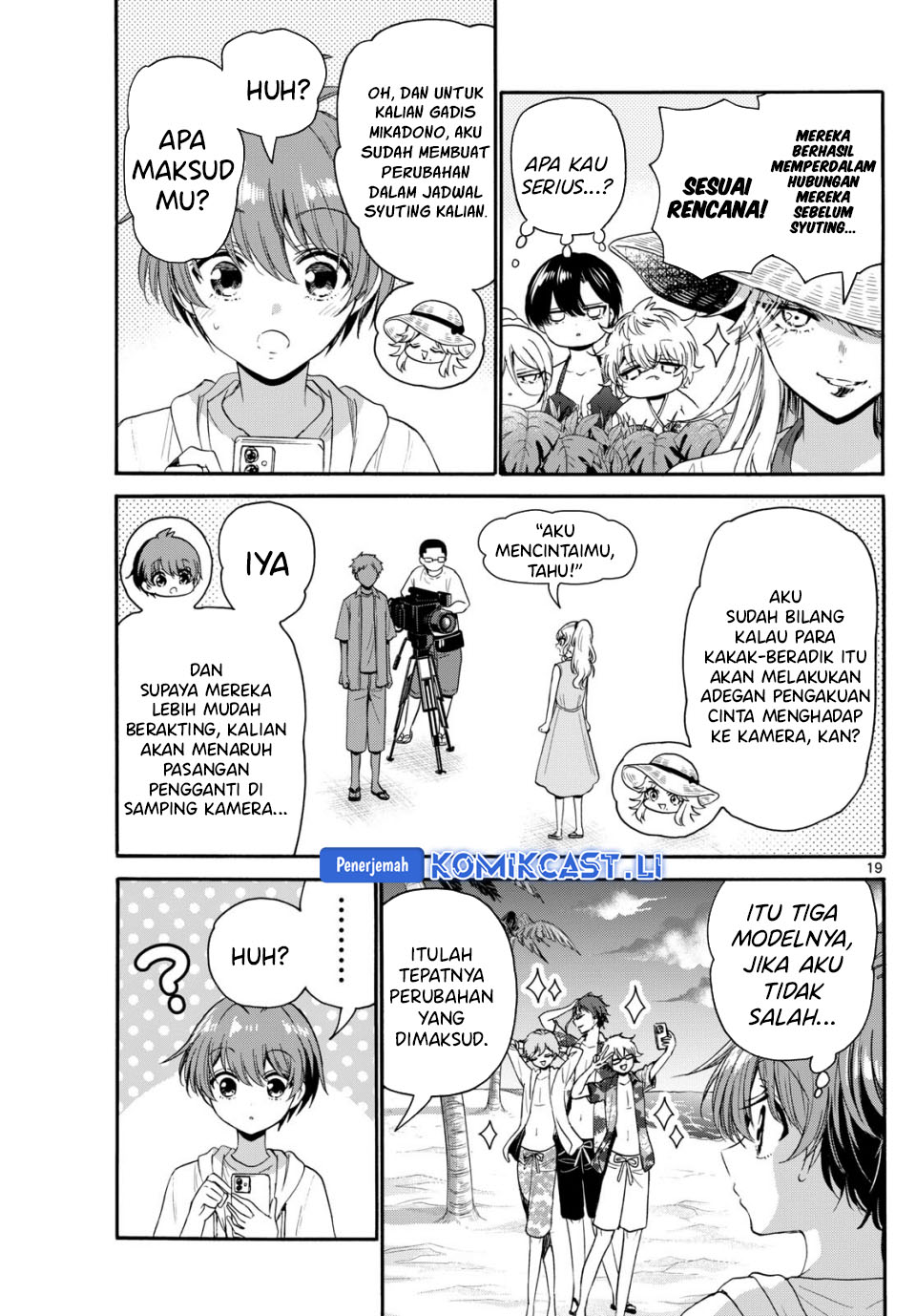 Mikadono Sanshimai Wa Angai Choroi Chapter 95 Halaman 19