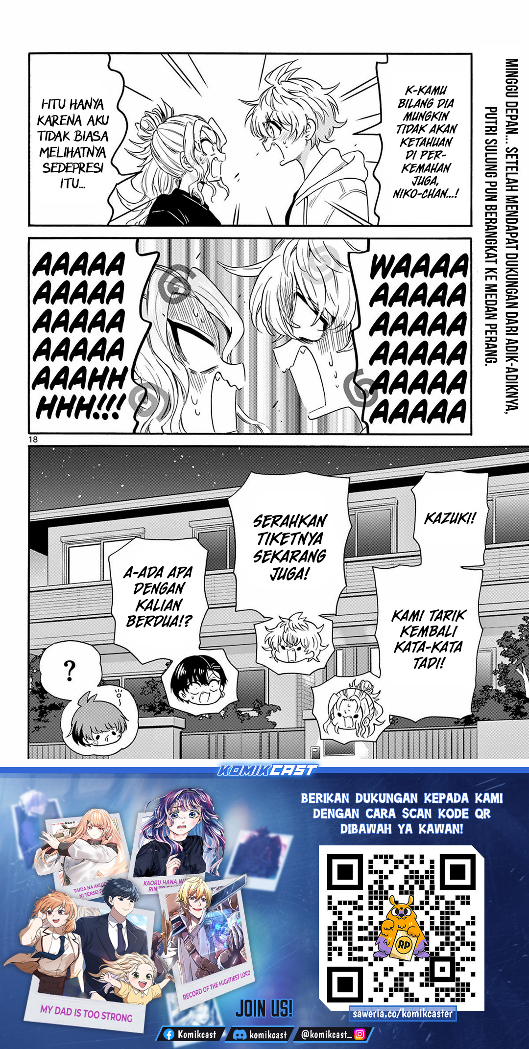 Mikadono Sanshimai Wa Angai Choroi Chapter 149 Halaman 19