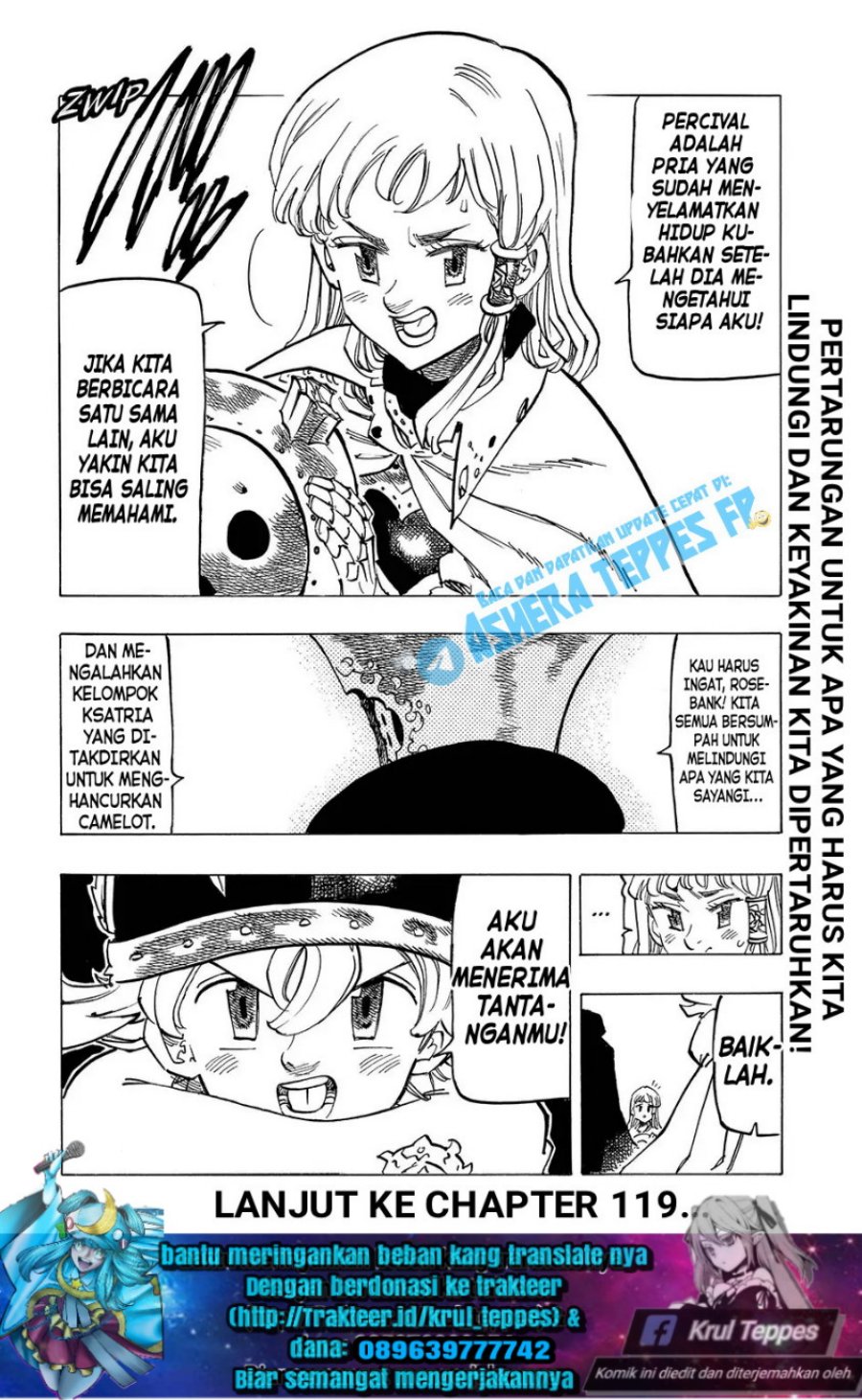 Mokushiroku No Yonkishi Chapter 118 Halaman 15
