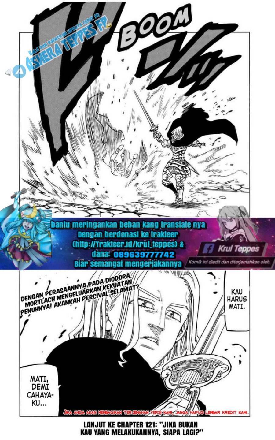 Mokushiroku No Yonkishi Chapter 120 Halaman 19